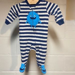 Carter’s Monster footie